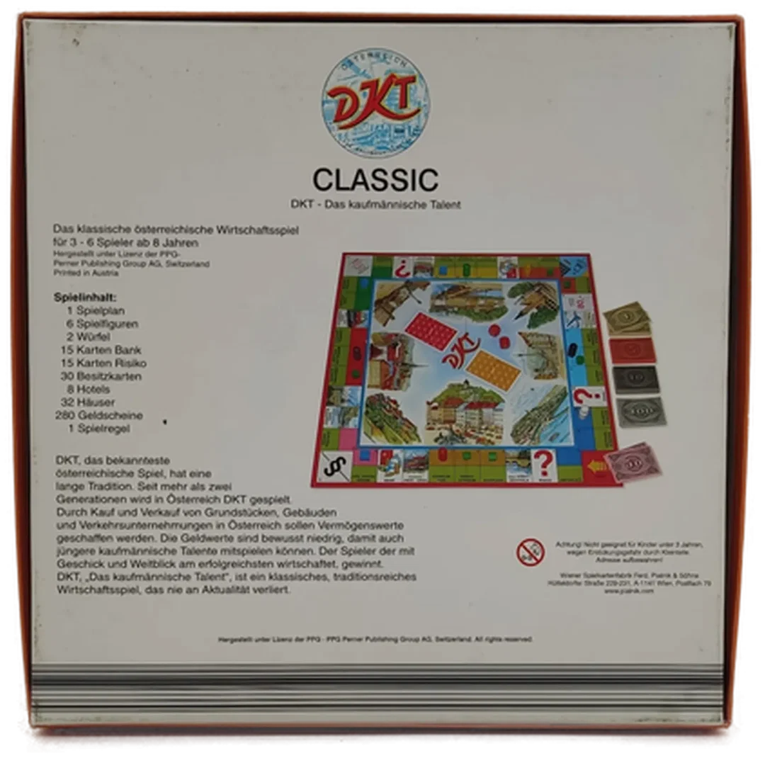 Piatnik Gesellschaftsspiel Österreich DKT Classic - Das kaufmännische Talent – Bild 2