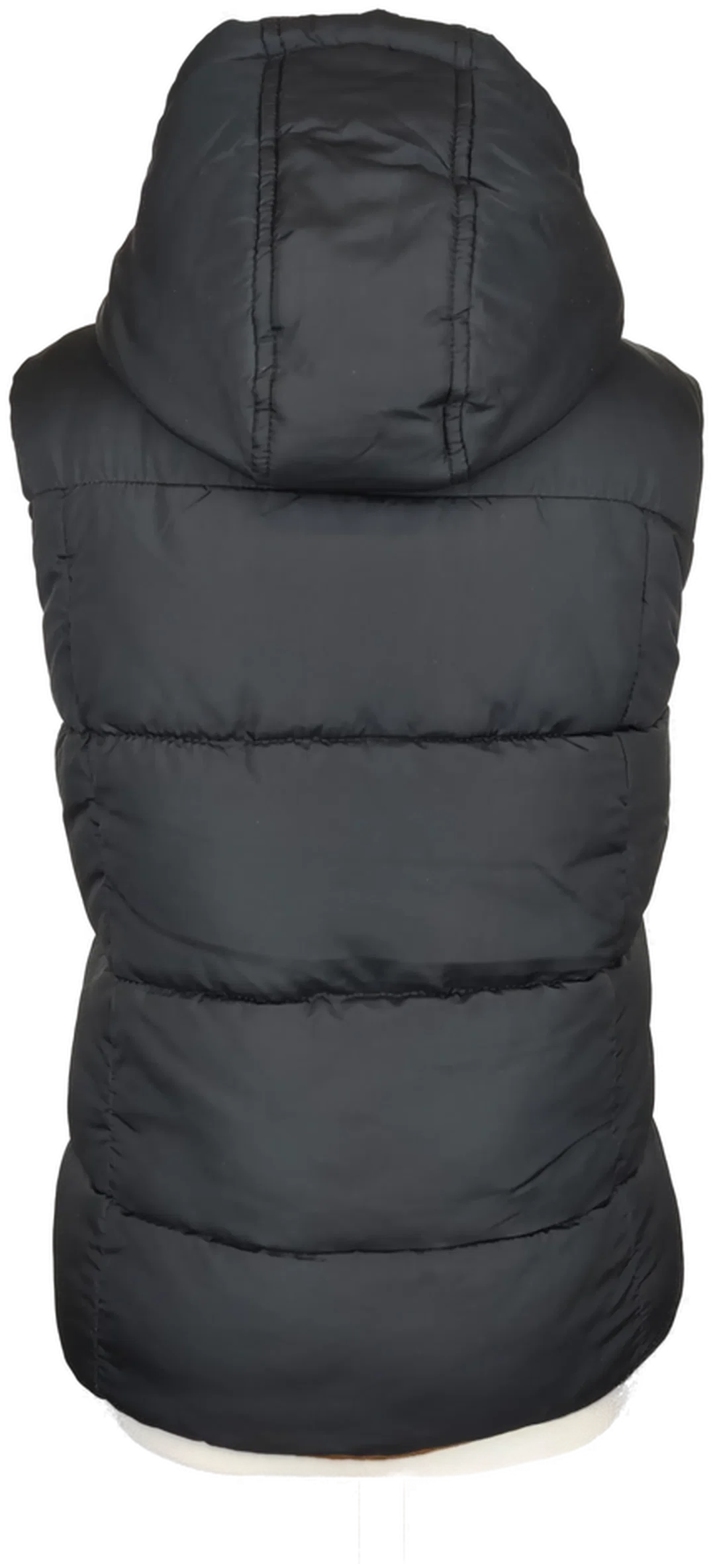 Sublevel Damen Weste mit Innenfutter aus Plüsch, schwarz - S/36 – Bild 2