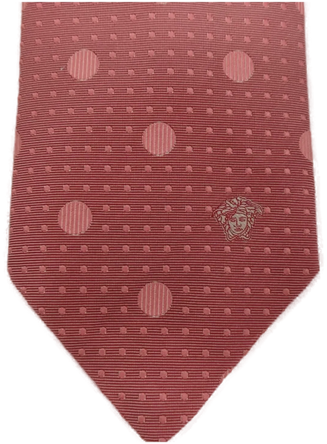 Gianni Versace Seiden Krawatte in Rosé/glänzend - Bild 4