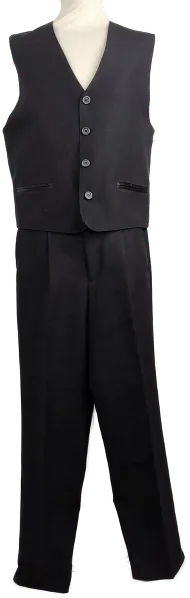 Anzughose mit Gilet 