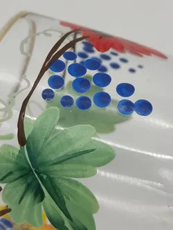 Vintage Wiener Achtelgläser, handbemalt - 5 Stück - Bild 6