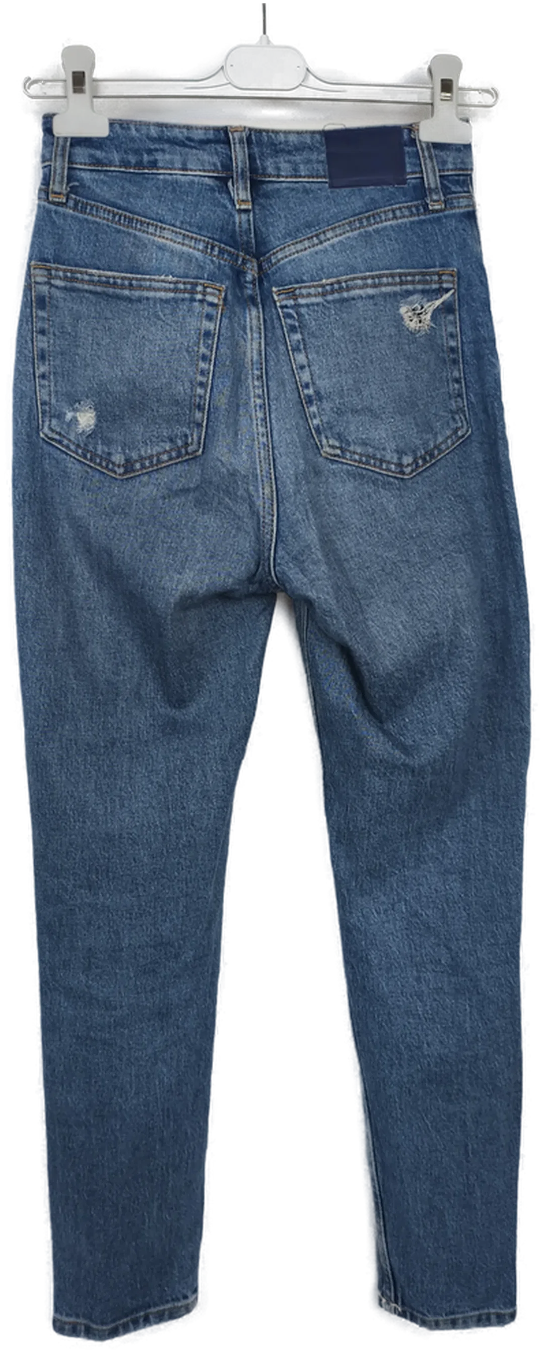 Bershka, Jeans Damen, Gr. XS – Bild 2