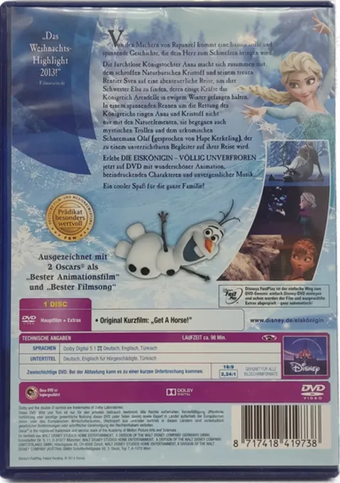 DVD "Die Eiskönigin" mit Idina Menzel und Kristen Bell – Bild 3