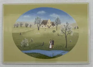 Villeroy & Boch Porzellanbild 1982 - Bild 1