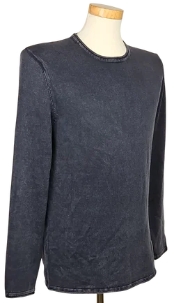 ONLY & SONS Herren Longsleeve Shirt, blau - Gr. M – Vorschau 2