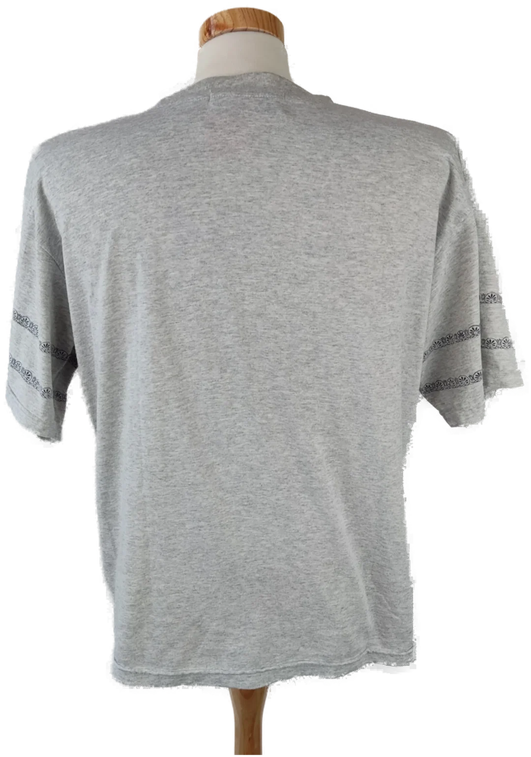 Herren T-shirt grau - Gr. S (groß) – Bild 3