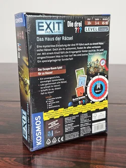 EXIT Das Spiel - Das Haus der Rätsel - Die Drei ??? - Gesellschaftsspiel -KOSMOS  – Vorschau 3