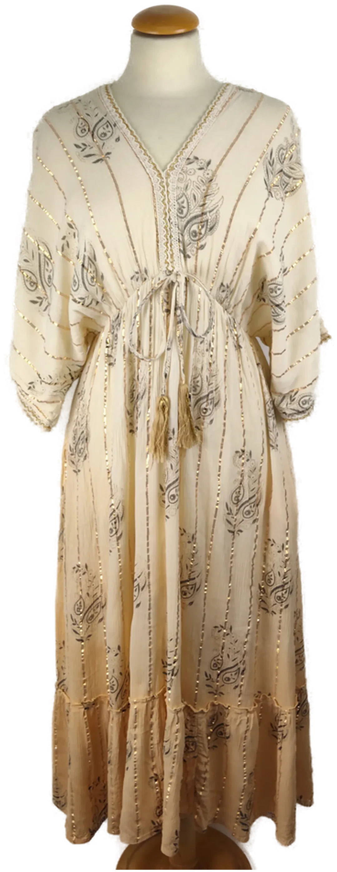 Damenkleid Sonstige Baumwolle Maxikleid | Leichter Sommertraum - Bild 1