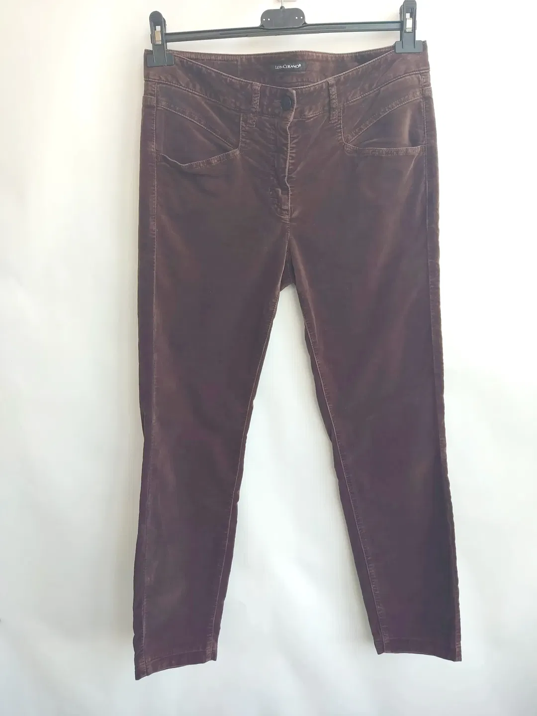 LUISA CERANO Damenhose, braun - Gr. 40 - Bild 1