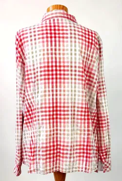 Gina Laura Damenhemd kariert - Gr. L/40 - Bild 2