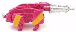 Power Rangers Dino Charge Pink Triceratops Zord - Bild 3