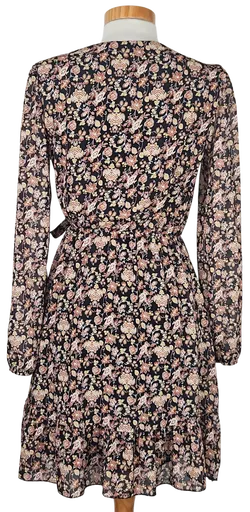 JOHANNA Damen Midikleid, schwarz/grün - Gr. XS  - Bild 2