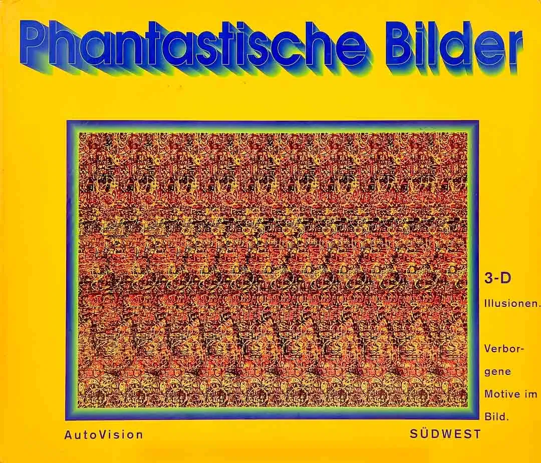 Buch Phantastische Bilder  3-D Illusionen 