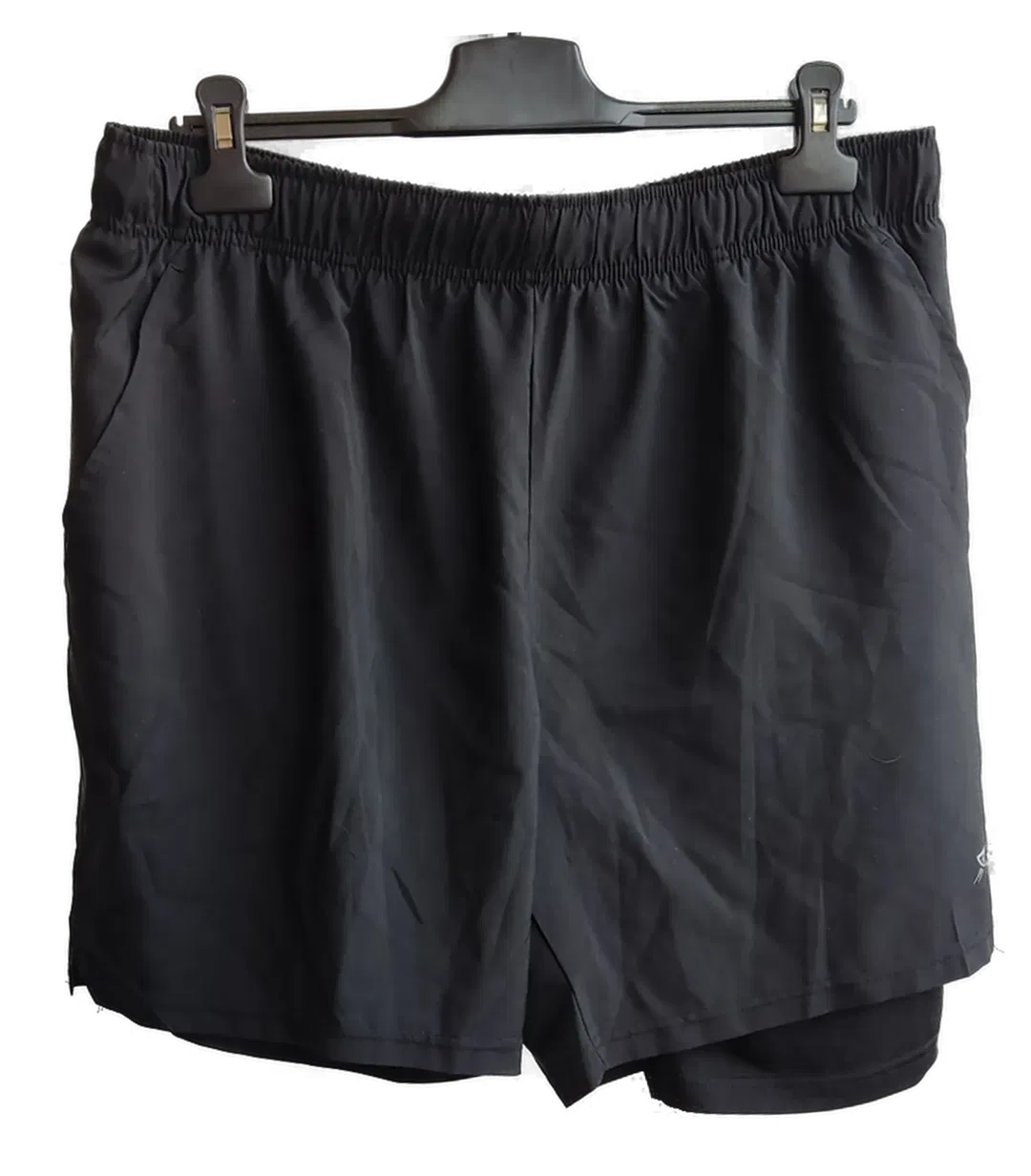 WORKOUT Sport Herrenshort schwarz - XL - Bild 4