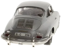Burago Porsche 356 B – Maßstab 1:18 – Silber – Modellauto Diecast – Made in Italy - Bild 4