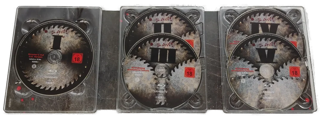 Blu-ray 5 Disc's SAW I-V Collection – Bild 4