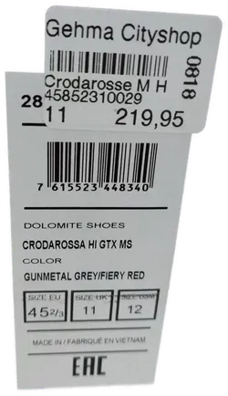 Dolomite - Herren Wanderschuhe Gr. 45  - Bild 7