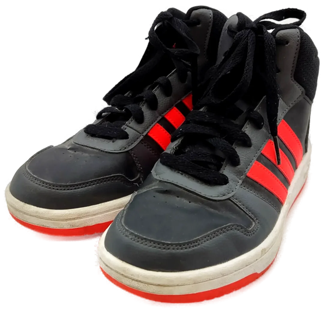 Adidas Kindersneaker schwarz/rot Gr. 37 1/3 – Bild 1