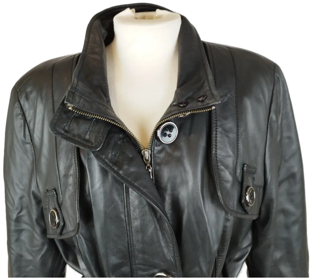 Louis Armand "Leather Couture" Lederjacke  – Bild 4