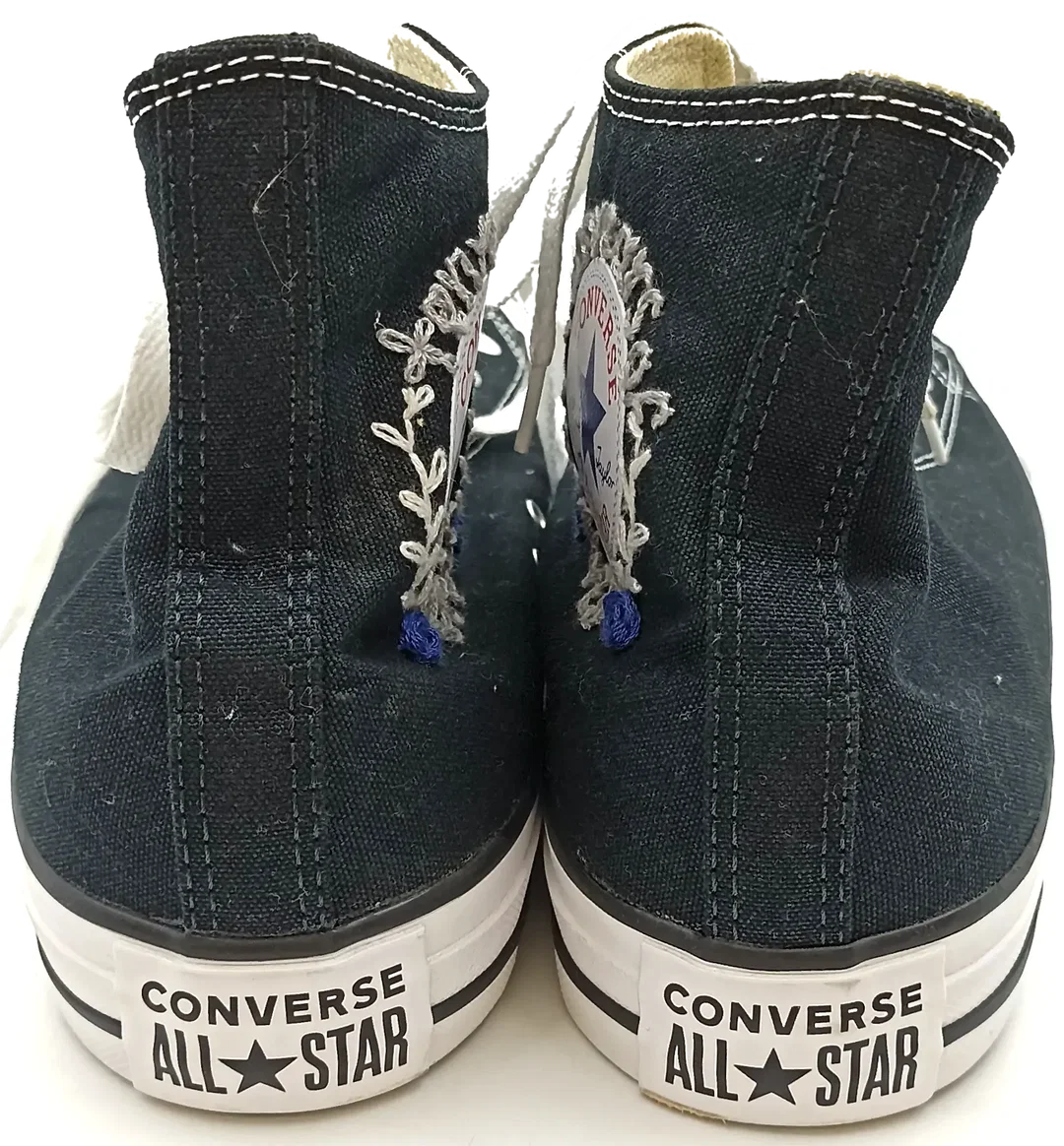 Converse Herren Chucks mit Blumenstickerrei schwarz Gr. 46 – Bild 3