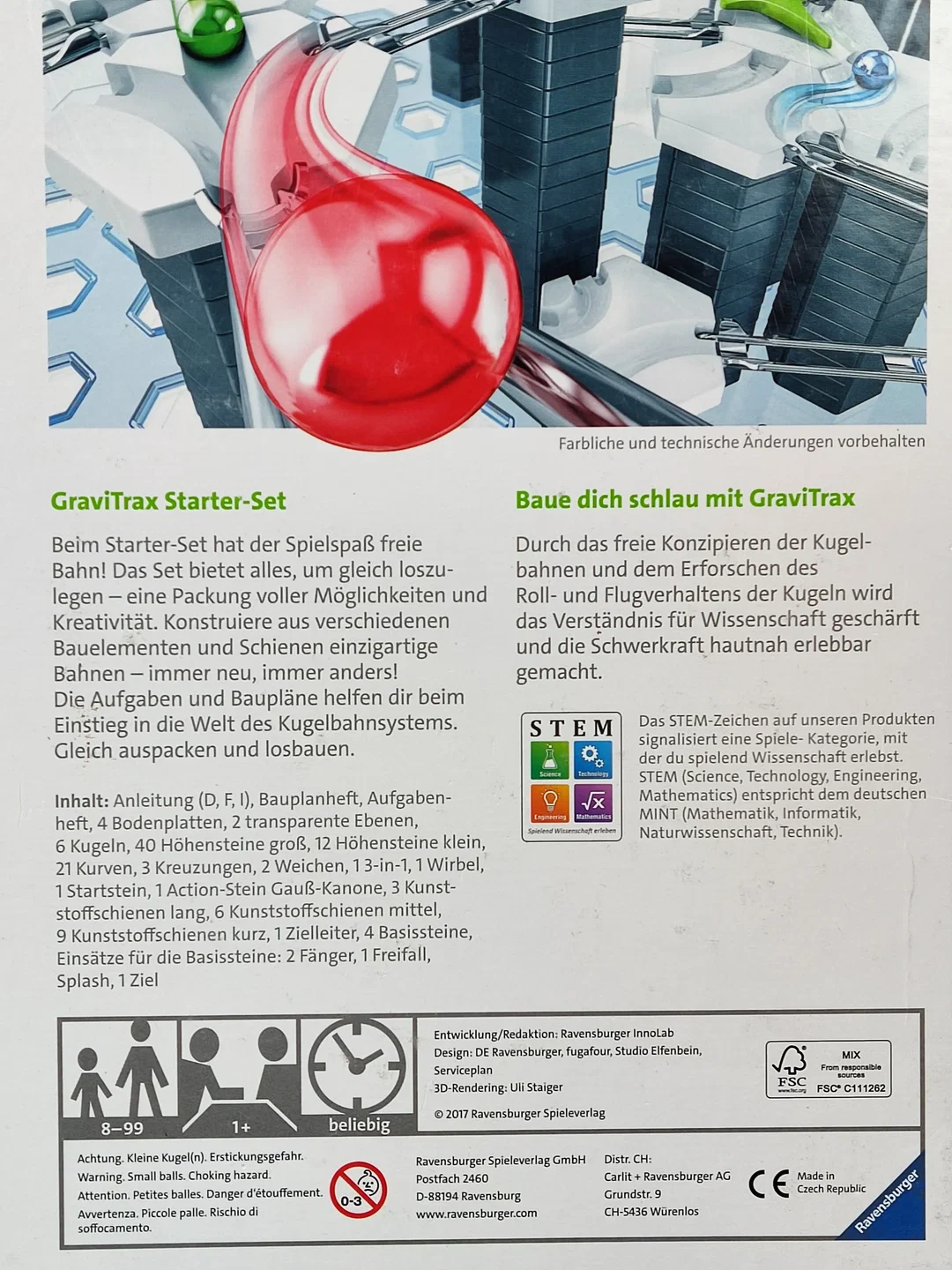 GRAVITRAX Starter-Set - Kugelbahnsystem - Ravensburger  – Bild 3