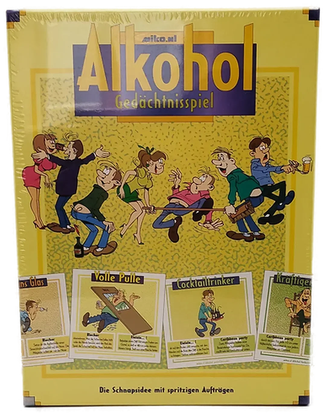 Alkohol-Gedächtnisspiel Originalverpackt | Partyabend-Garant – Bild 2