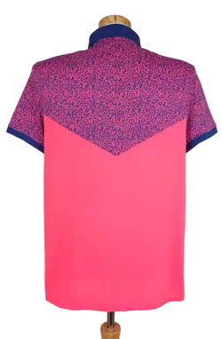 Nike DRI - FIT Herren Poloshirt, lachs/lila - Gr. L - Bild 2