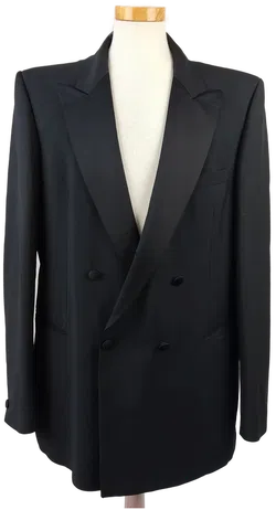 MODESTO BERTOTTO Herren Smoking (Sakko und Hose) schwarz - Lgr. 106 - Bild 1