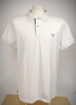 GANT Polo Weiß Gr. XL | Sommer-Basic