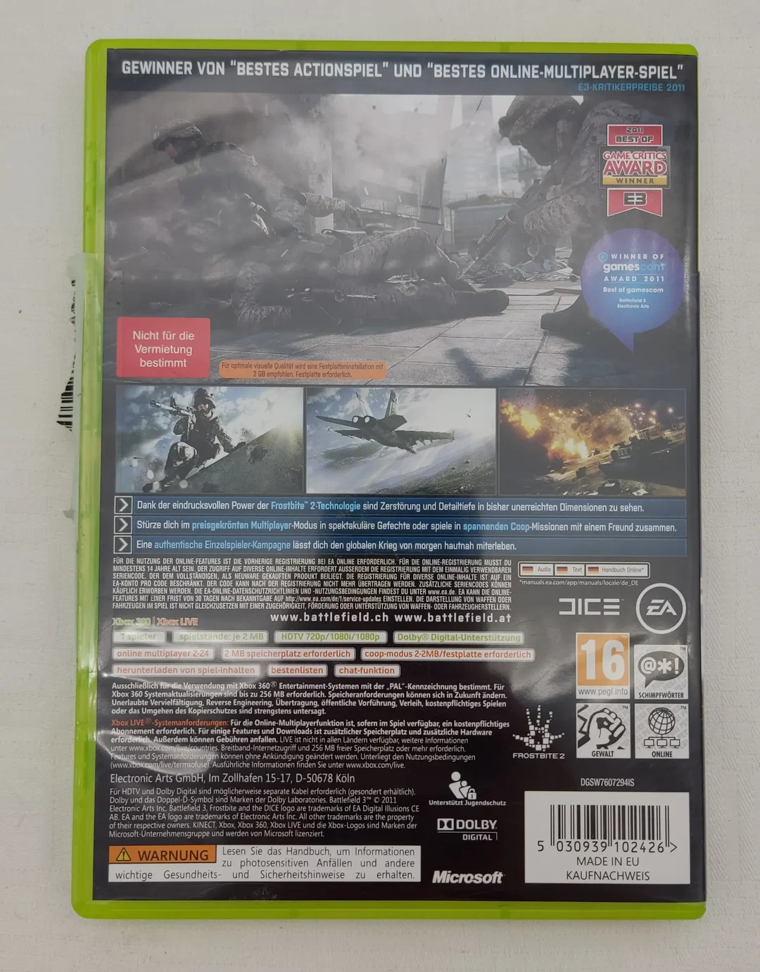 XBOX 360 - Battlefield 3 – Bild 2