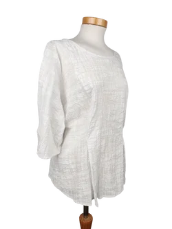 Zeitlos by Luana Damen Bluse, weiß - Gr. M  - Bild 3