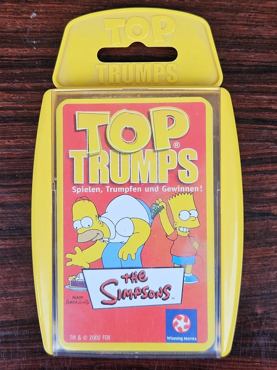 TOP TRUMPS - The Simpsons - Gesellschaftsspiel - Winning Moves - Bild 1