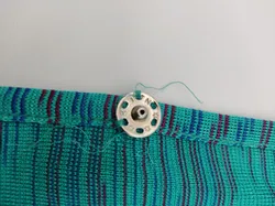 M. Missoni Damen Strickmantel türkis Gr. EUR 42 - Bild 4