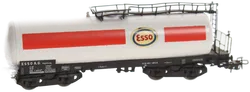 H0 Märklin Kesselwagen ESSO | 4-achsig | DB Privatwagen Esso AG Hamburg | weiß/rot | Bremserbühne - Bild 3
