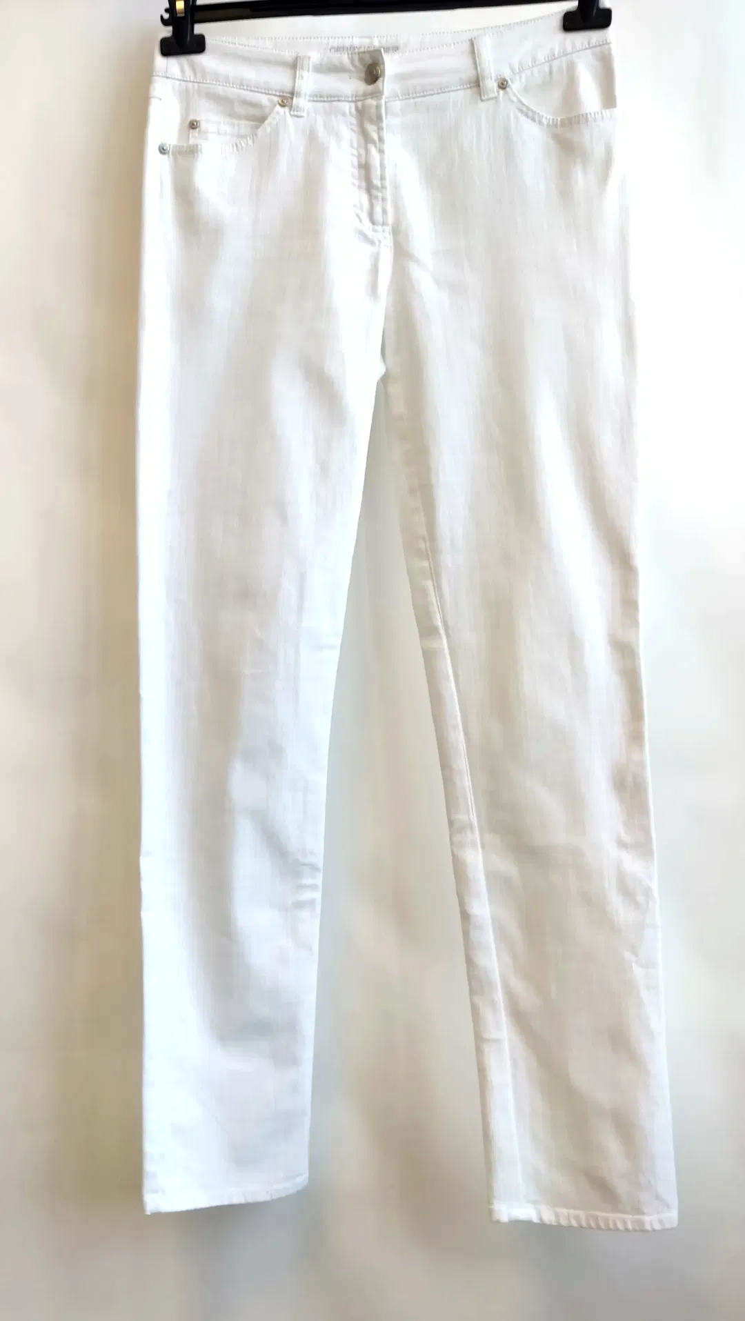 Gerry Weber Roxane Damen-Jeans weiß - Gr. 38 - Bild 1