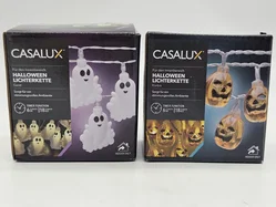 LED-Dekolichterketten für Halloween Set #4 (Geister, Fledermäuse, Kürbisse und Spinnen) – Vorschau 2