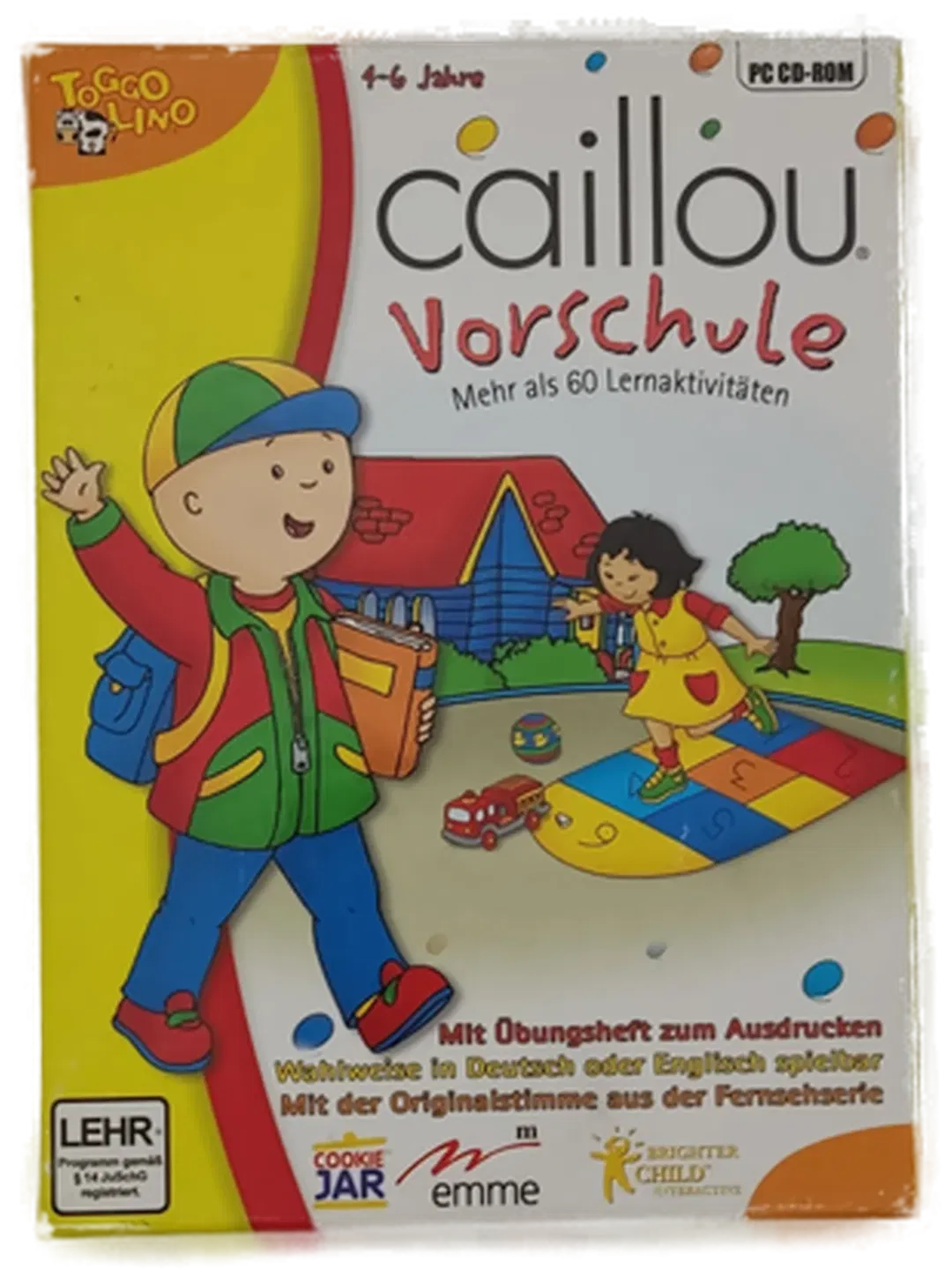 Toggo Lino Caillou Vorschule DVD - Bild 1