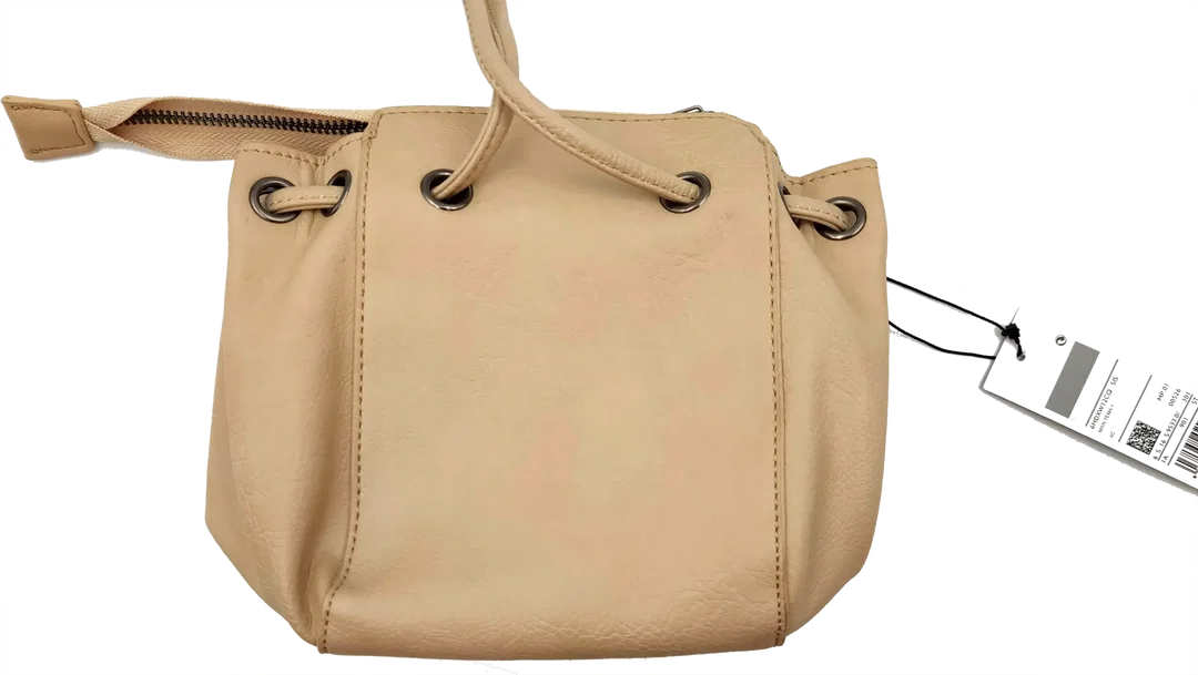 Sisley Damen Ledertasche beige - Bild 4
