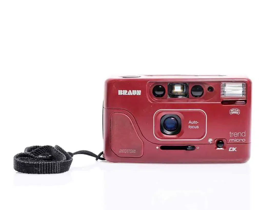 BRAUN Camera/Kamera-Set trend micro Autofocus 35mm mit Infrarot Fernbedienung - Bild 1