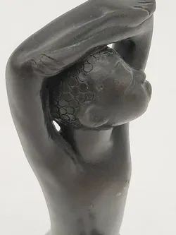 Vintage Kleine Keramikfigur Afrikaner - Bild 7