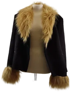 Damen Jacke mit Kunstpelz  - Bild 2