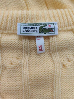 Wollpullover Damen LACOSTE Gr.44 | Wie Neu - Bild 4