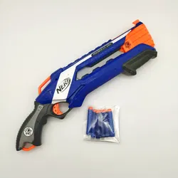 NERF Spielwaffe mit 6 Kugeln - Roughcut 2x4 - Bild 1