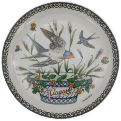 Hutschenreuther - Original Monatssammelteller 12 Stück - Design 