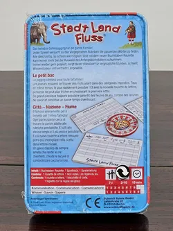 Stadt Land Fluss  - Gesellschaftsspiel -  Schmidt - Bild 2