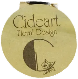 Vintage Wanddekor von CIDEART FLORAL DESIGN. Blumengesteck unter Glas - Bild 6