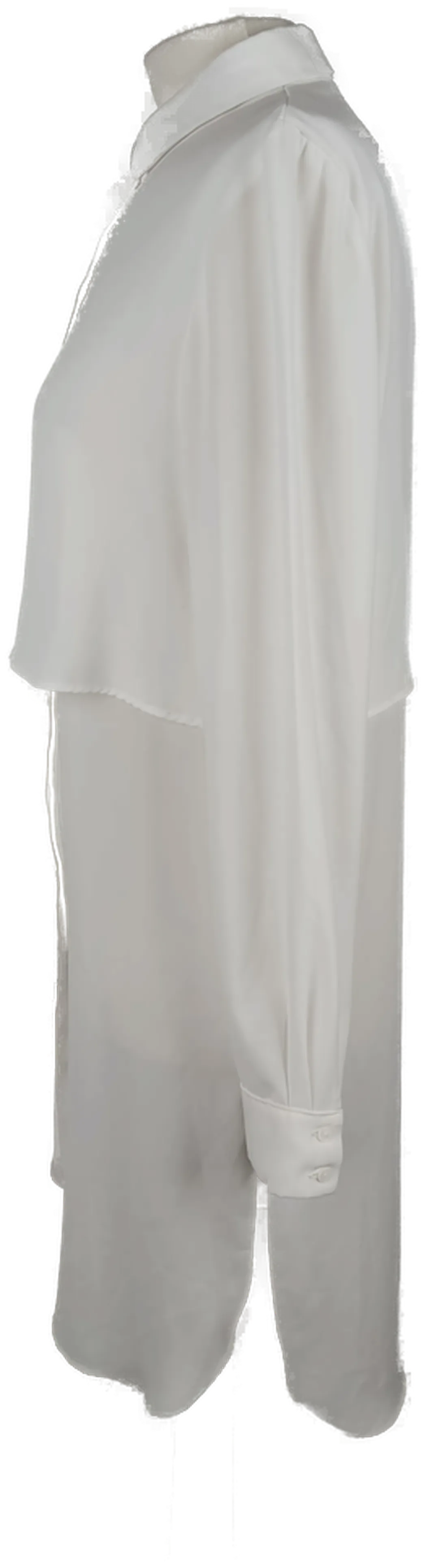 Hemdblusenkleid Mango Weiß XS | Leicht & Elegant – Bild 4