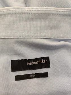 Seidensticker Herrenhemd Größe 50 Unifarben | Casual-Eleganz - Bild 3