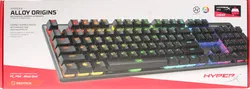 HyperX Alloy Origins RGB Mechanische Gaming-Tastatur – HyperX Red Switches, Aluminiumgehäuse, DE Layout - Bild 1