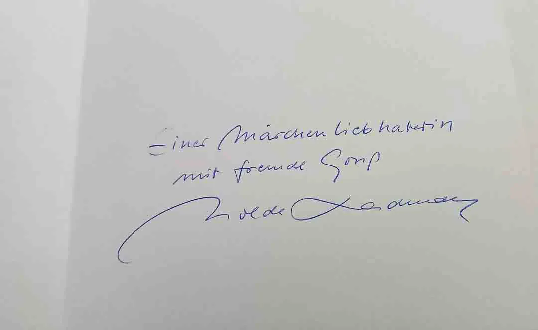 Buch Isolde Lachmann und Eva Meloun Die Tulpentänzerin, ein Blumenmärchen – Bild 2